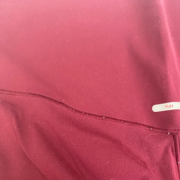 Aerie Maroon Leggings - Picture 4 of 5